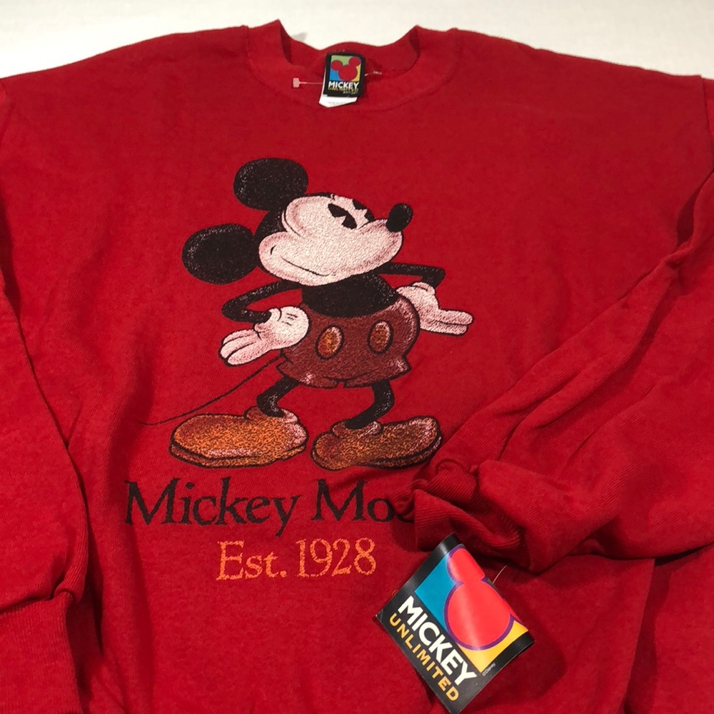 Vintage 90’s Mickey Mouse sweatshirt new tags